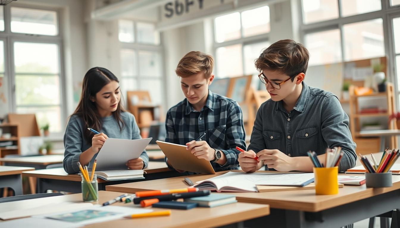 University campus and academic environment in Amsterdam